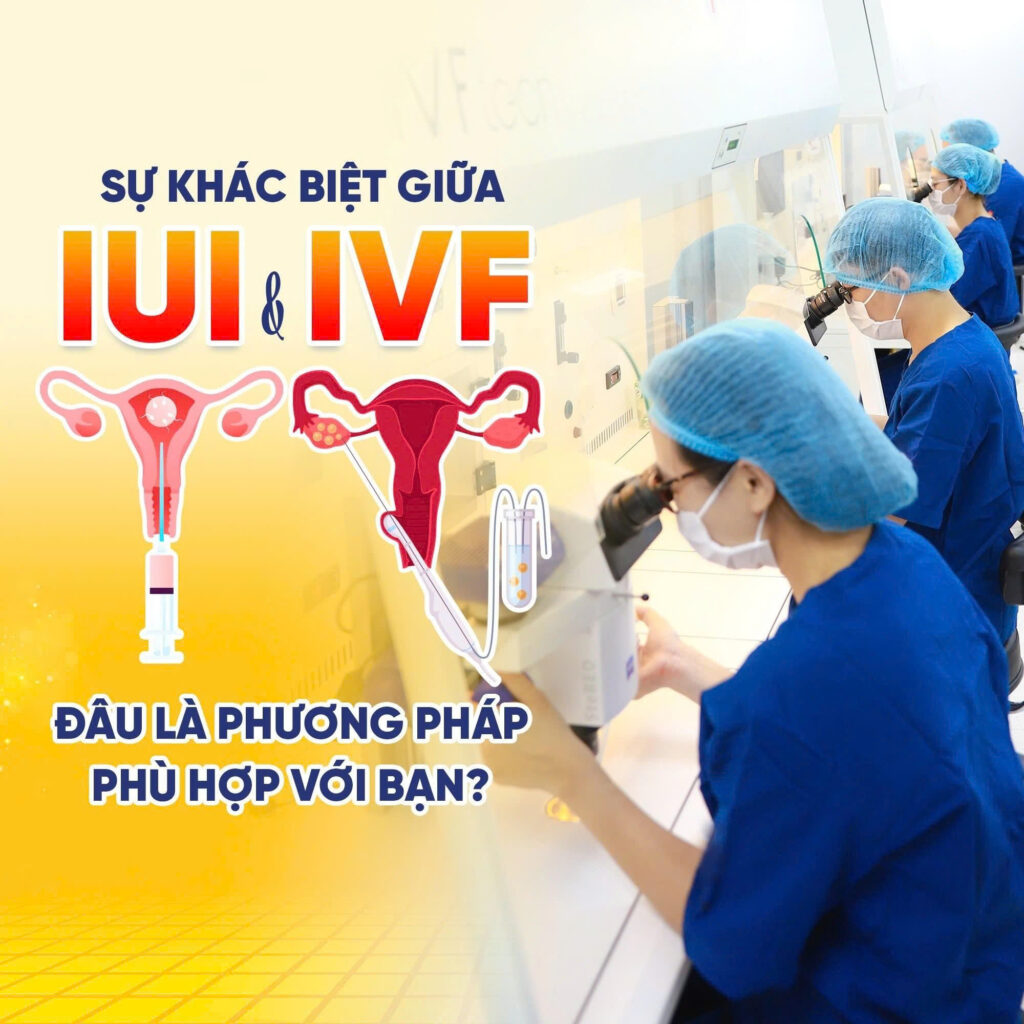 SỰ KHÁC BIỆT GIỮA IVF TẠI THÁI LAN VÀ IUI TẠI THÁI LAN